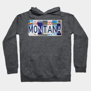 Montana License Plates Hoodie